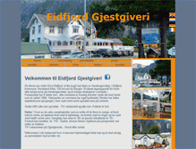 Tablet Screenshot of ovre-eidfjord.com